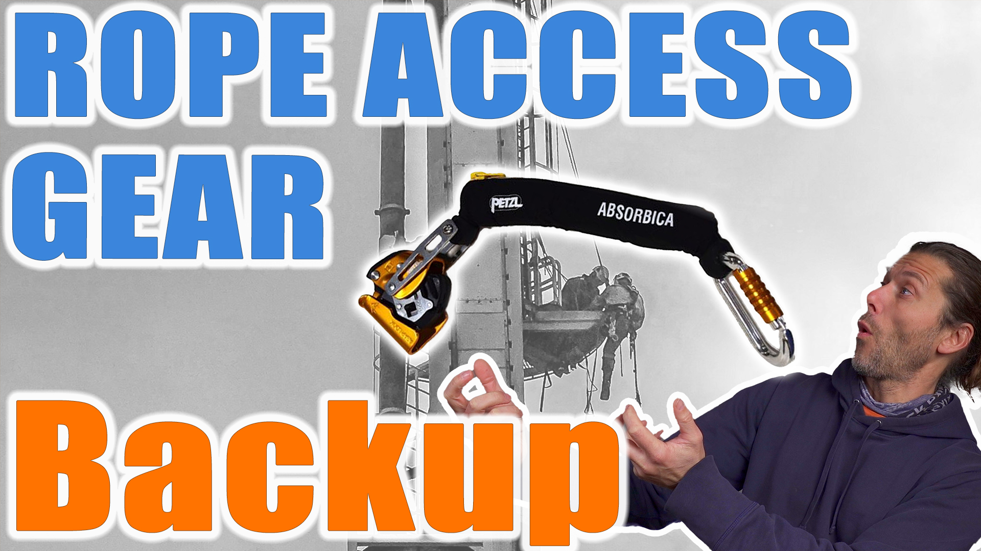 The best rope access backup device
